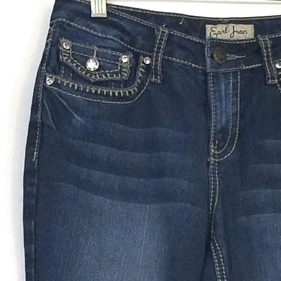 **SOLD** Earl High Waist Straight Jeans - Picture 3 of 7